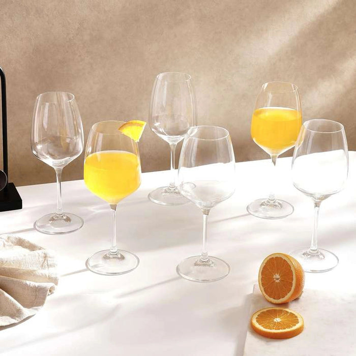 Giselle 6-Piece Stemware Crystal Glass Set 455Ml - Clear Pan Home