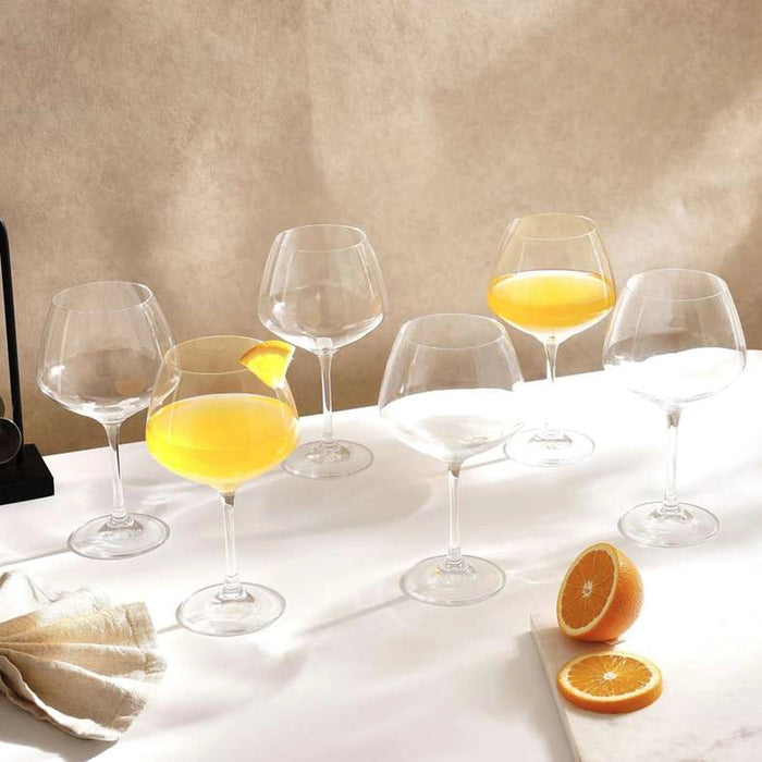Giselle 6-Piece Stemware Crystal Glass Set 580Ml - Clear Pan Home