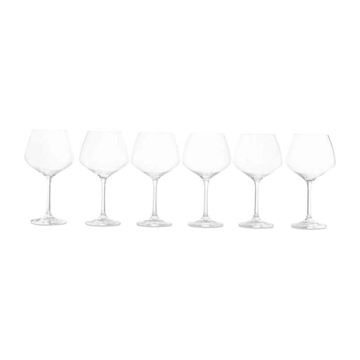 Giselle 6-Piece Stemware Crystal Glass Set 580Ml - Clear Pan Home