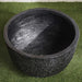 Giselle Polyresin Round Planter 38X38X24Cm- Black Pan Home
