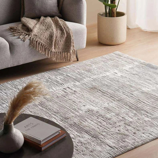 Gizmo Abstract Rug 200X290Cm - Beige Pan Home