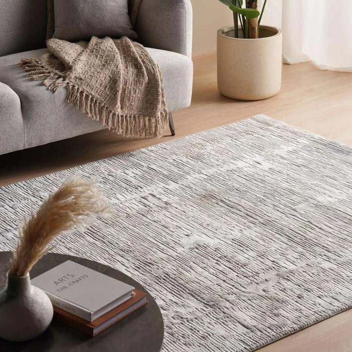 Gizmo Abstract Rug 200X290Cm - Beige Pan Home