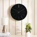 Glacier Wall Clock Dia 40Cm - Silver Pan Home
