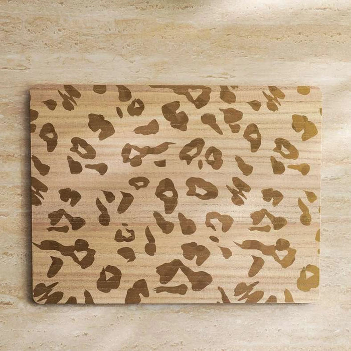 Glamour Printed Wooden Placemat 30X40Cm - Gold