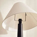 Glance E27 Wooden With Jute Shade Floor Lamp Dia 50X165Cm - Black Pan Home
