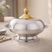 Glanza Serving Dish Dia30Cm -Chrome Pan Home