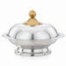 Glanza Serving Dish Dia30Cm -Chrome Pan Home