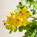 Glaucous Cassia Artificial Tree With Flowers H120Cm - Yellow Pan Home
