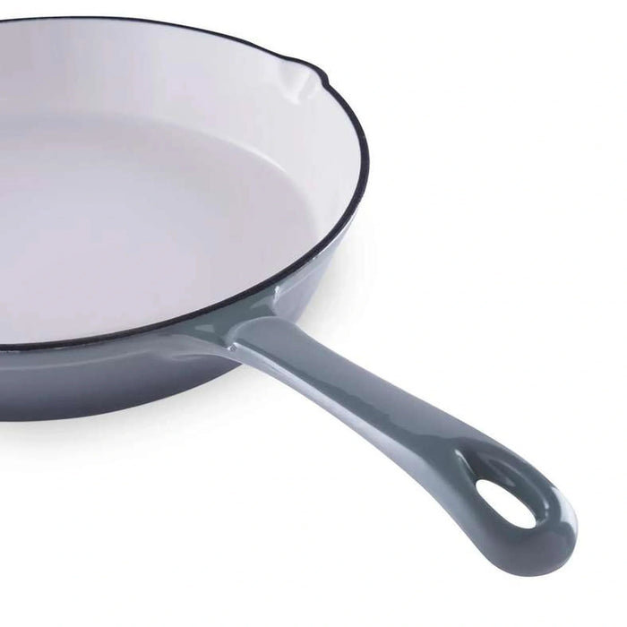 Glazura Enameled Cast Iron Fry Pan 35X20X4Cm - Ombre Grey Pan Home