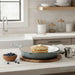 Glazura Enameled Cast Iron Fry Pan 46X30X5.5Cm - Ombre Grey Pan Home