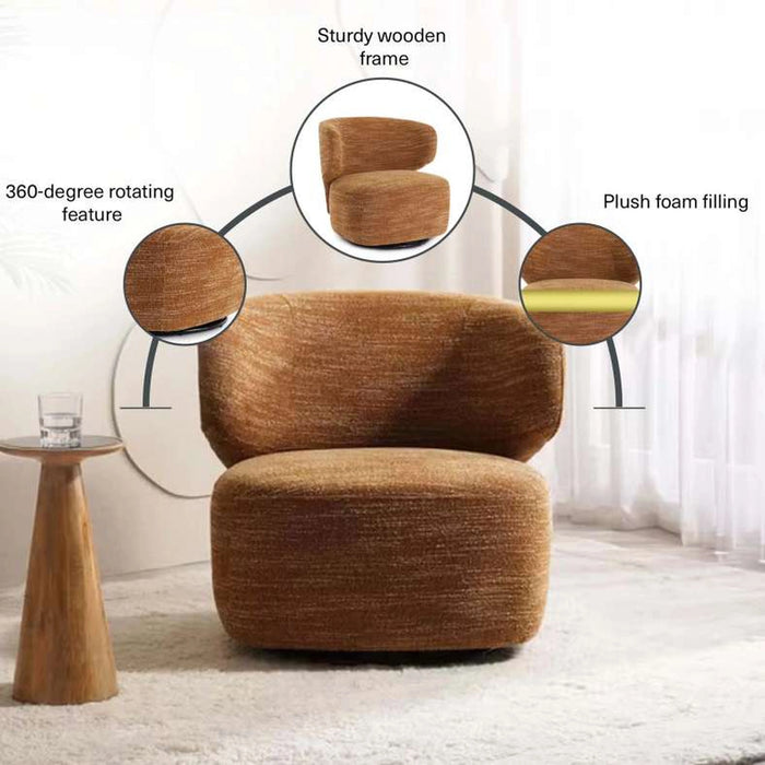 Glimmer Accent Chair - Yellow