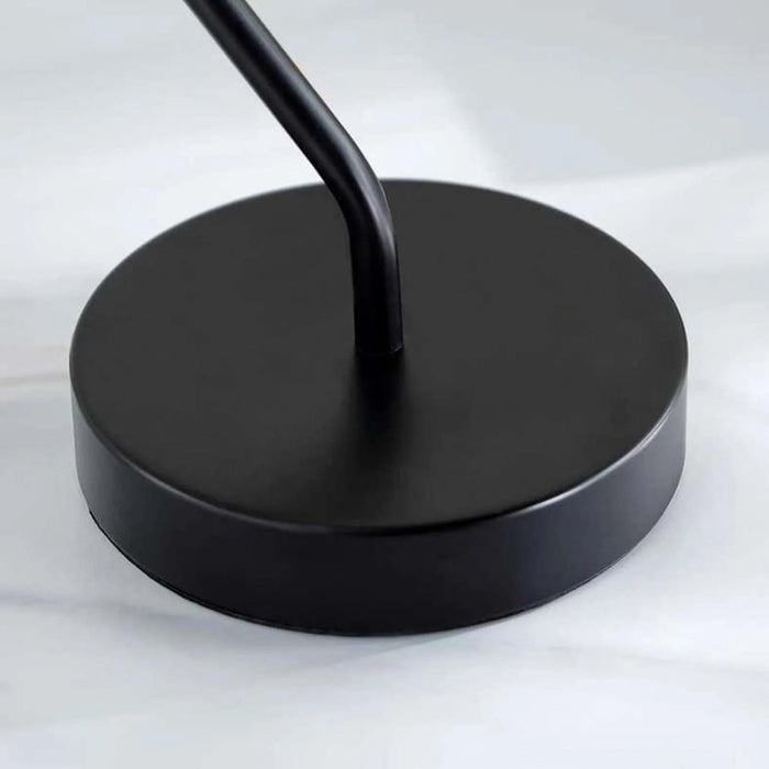 Glowmer 12W Integrated Table Lamp 80X15X85Cm - Matt Black Pan Home