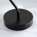 Glowmer 12W Integrated Table Lamp 80X15X85Cm - Matt Black Pan Home