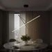 Glowmer 34W Integrated Pendant Lamp 90X120Cm - Matt Black Pan Home