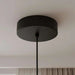 Glowmer 34W Integrated Pendant Lamp 90X120Cm - Matt Black Pan Home