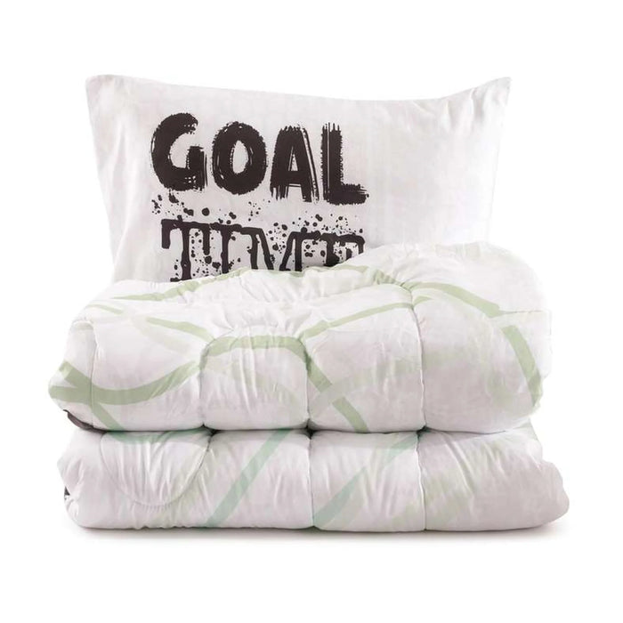 Goal Time 2-Piece Full Comforter Set 160X220Cm