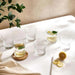 Grace 6-Piece Dof Crystal Glass Set 280Ml -Clear Pan Home