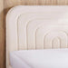 Grace King Bed 180X200 With Hydraulic Storage - Cream White Pan Home