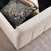 Grace King Bed 180X200 With Hydraulic Storage - Cream White Pan Home