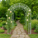 Gracei Metal Arbor - White Pan Home
