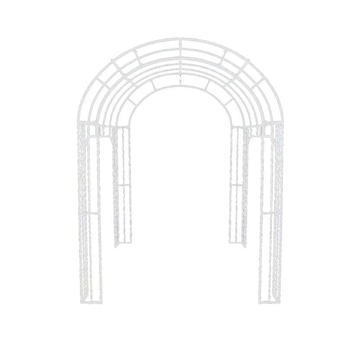 Gracei Metal Arbor - White Pan Home