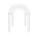 Gracei Metal Arbor - White Pan Home