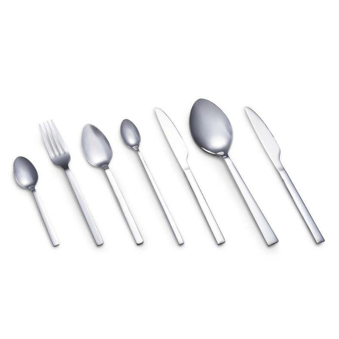 Grande 42-Piece Cutlery Set - Chrome Pan Home