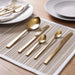 Grande 42-Piece Cutlery Set - Gold Pan Home