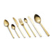 Grande 42-Piece Cutlery Set - Gold Pan Home