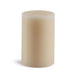 Grandiose White Velvet Scented Pillar Candle 10.16X15.24cm- 120 Hrs Pan Home