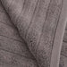 Grandwave 700 Gsm Cotton Bamboo Hand Towel - Charcoal Pan Home