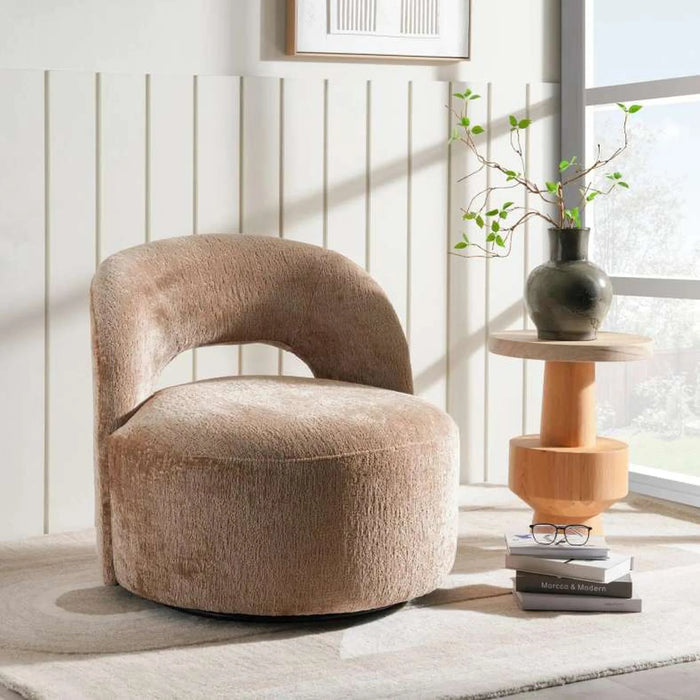 Grap Accent Chair -Brown