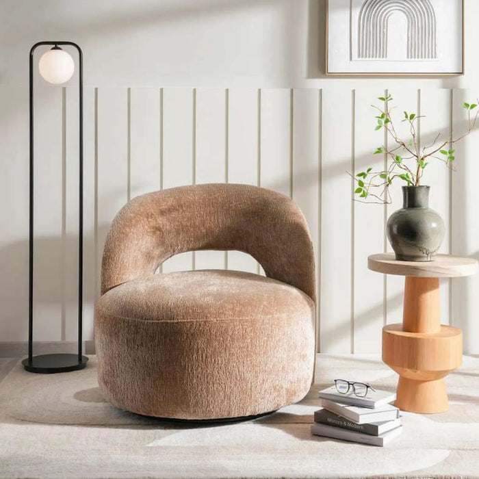 Grap Accent Chair -Brown