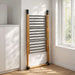 Greg Foldable Bamboo Cloth Dryer With 21M Drying Space  66X74X135Cm - Natural/Black Pan Home