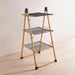 Greg Foldable Bamboo Cloth Dryer With 21M Drying Space  66X74X135Cm - Natural/Black Pan Home