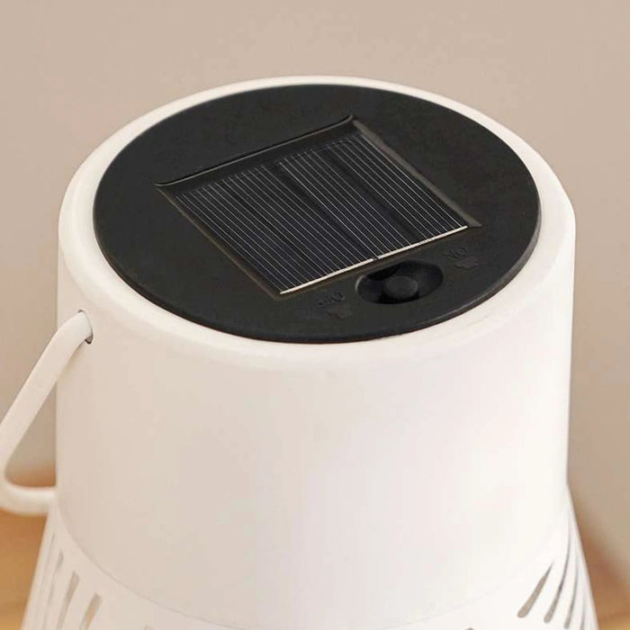 Greta Metal Solar Lantern 17.5X17.5X28.5Cm - White