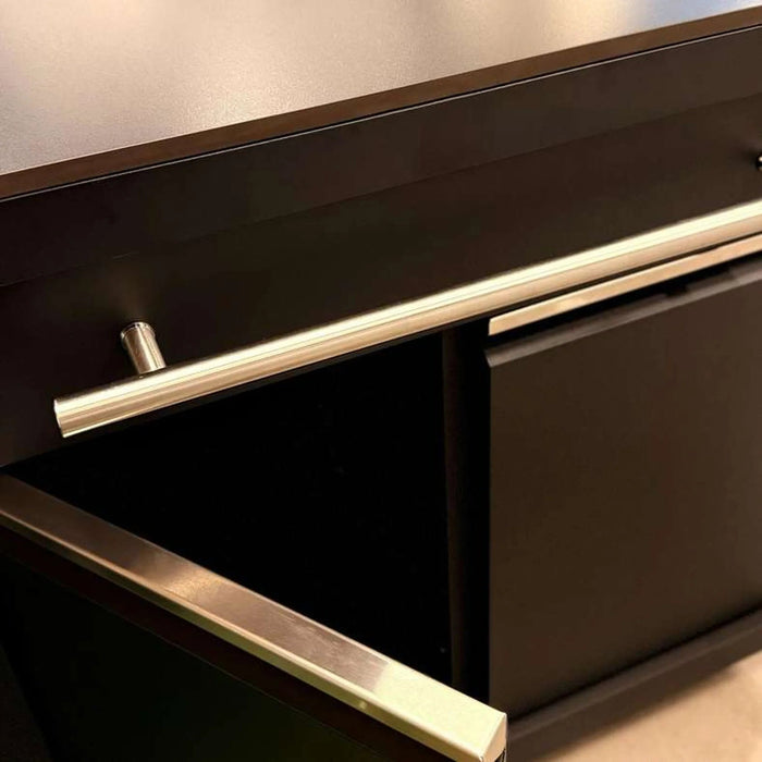 Grill Master Station Outdoor Kitchen - Black Pan Home