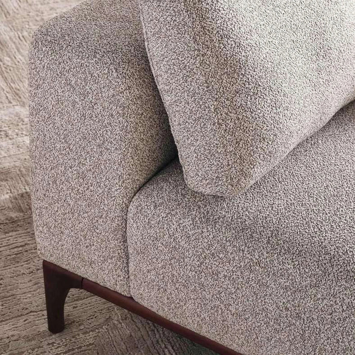 Grimm One Seater With Left Arm- Grey
