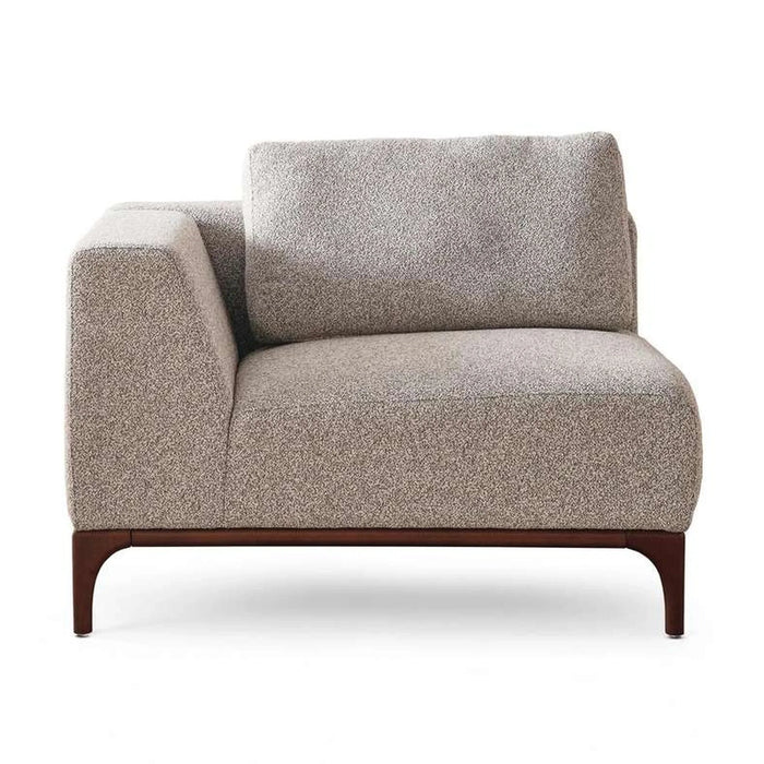Grimm One Seater With Right Arm- Grey