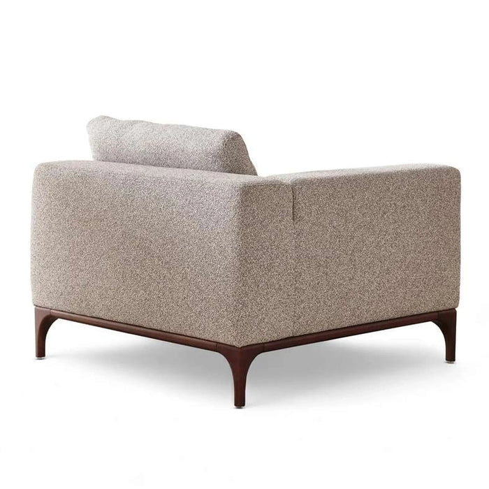 Grimm One Seater With Right Arm- Grey