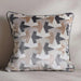 Grivelle Down Alternative Filled Cushion 55X55Cm - Grey Pan Home