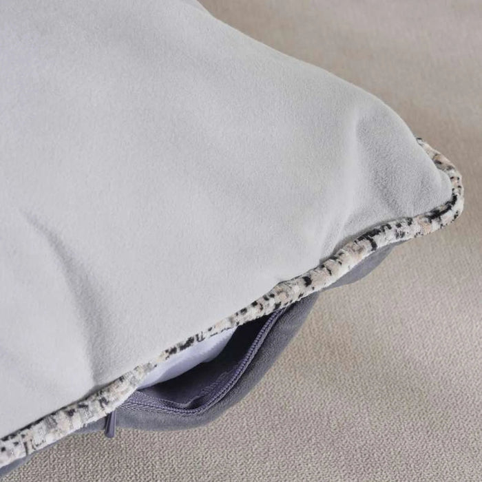 Grivelle Down Alternative Filled Cushion 60X60Cm - Grey Pan Home