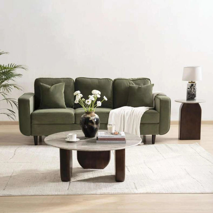 Grugaris New Coffee Table Marble Pan Home