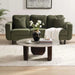 Grugaris New Coffee Table Marble Pan Home
