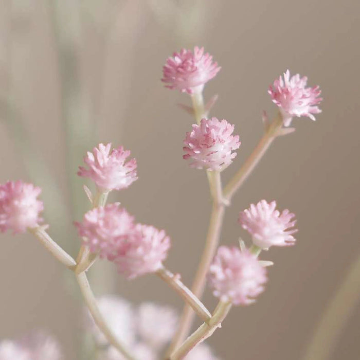 Gypsophila Artificial Stem 63Cm- Pink Pan Home