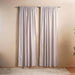 Hailey Sheer 2 Piece Curtain Set - Grey Pan Home
