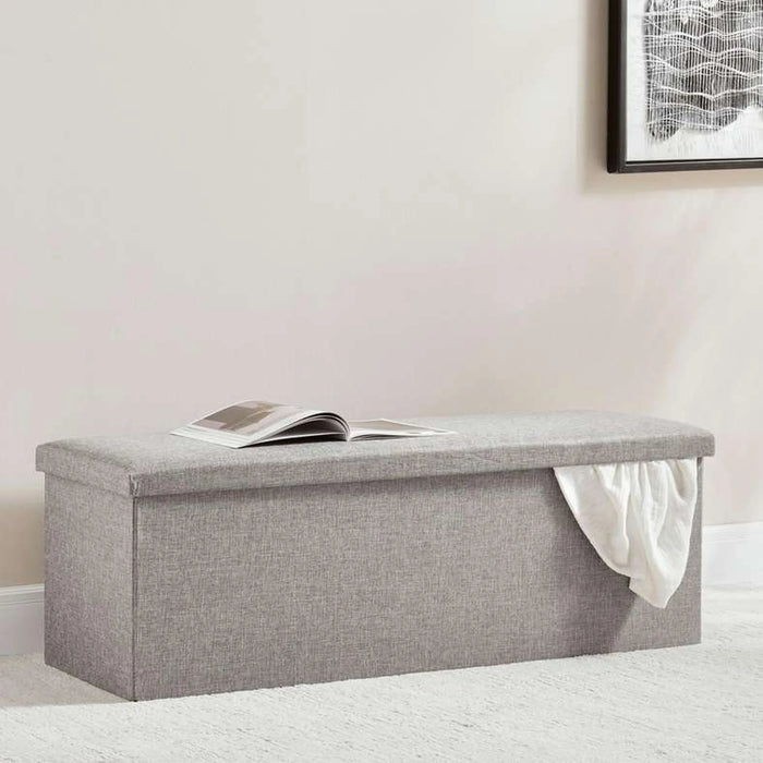 Halden  Storage Ottoman 110X38X38Cm-Grey