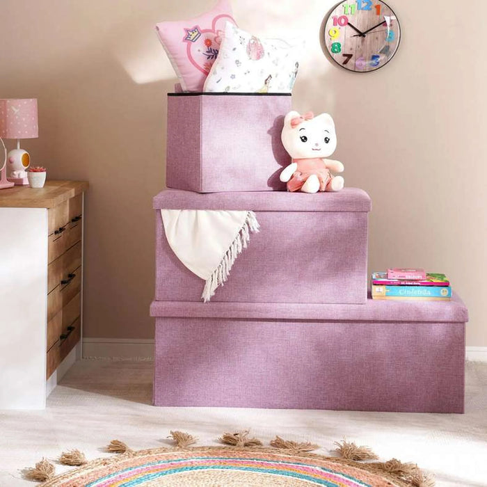 Halden Storage Ottoman 110X38X38Cm - Purple