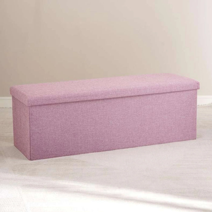 Halden Storage Ottoman 110X38X38Cm - Purple