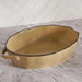 Haldor Speckled Stoneware Oval Baking Dish 41X26X8.3Cm -Brown Pan Home